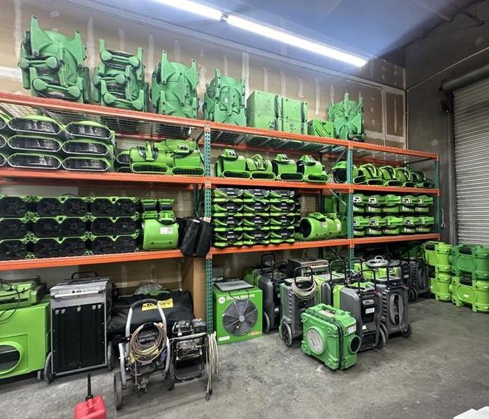 Photo of contents being stored in our warehouse.